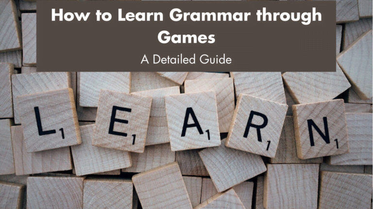 Teaching Grammar through games | Fun to Learn English