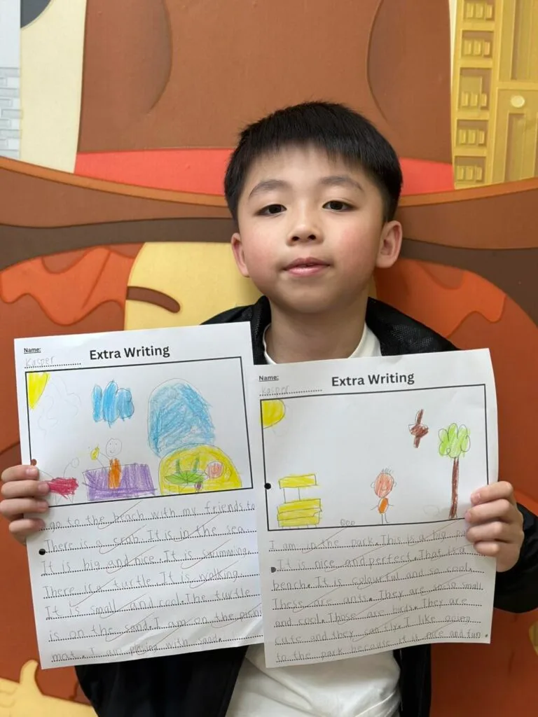 P.1 Grammar & Writing 小一文法寫作班 ✍🏼✨ 2 Kasper Extra Writing Grammar and Writing Course at Fun To Learn English