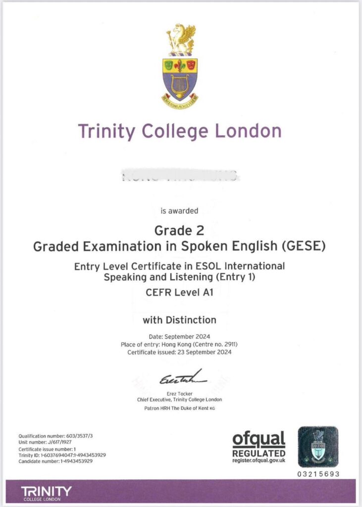 Heartfelt Thanks from a Parent: How Care, Coaching, and Consistency Led to English Confidence 4 4